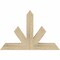 Ekena Millwork Saratoga Rough Sawn Timber Gable Bracket, Douglas Fir, 36"W x 24"H x 4"D x 4"F, 16/12 Pitch GBW036X24X0404SAR00RDF - alternate 1
